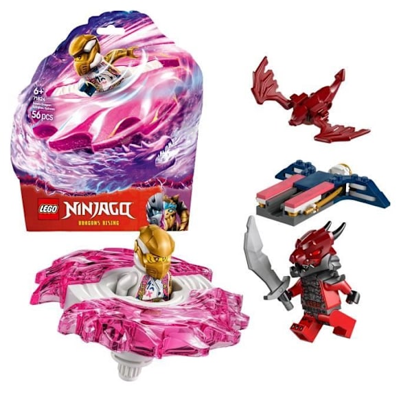 LEGO NINJAGO 71824 Sora's Dragon Spinjitzu Top - Byggespil fra 6 år Flerfärgad