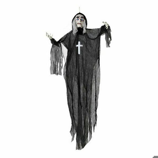 Halloween-koriste - BigBuy Home - Noita - Musta - Sisätila - Klassinen svart