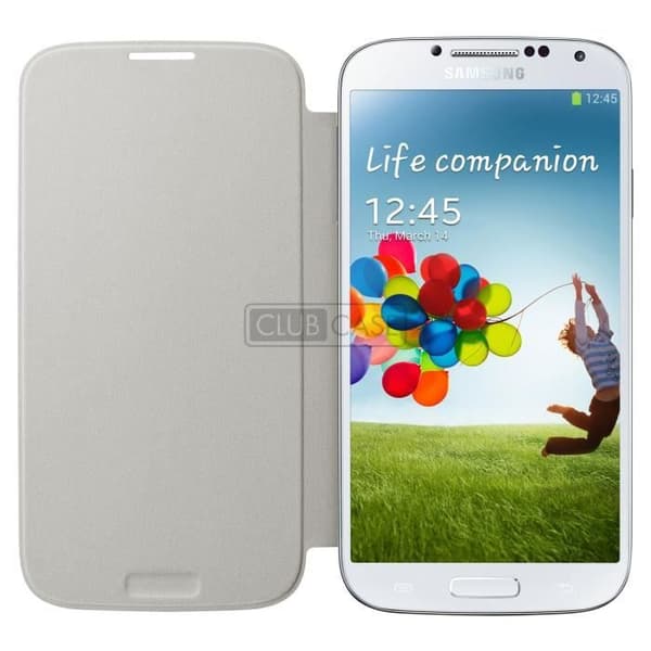 Samsung Flip cover til Samsung Galaxy S4 Hvid
