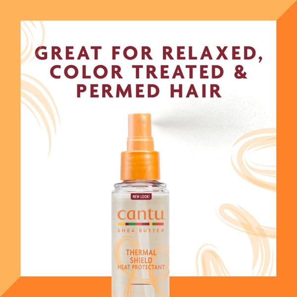 Termisk beskyttelse - CANTU - CNT-558 - Sheasmør - 151 ml - Skadet hår