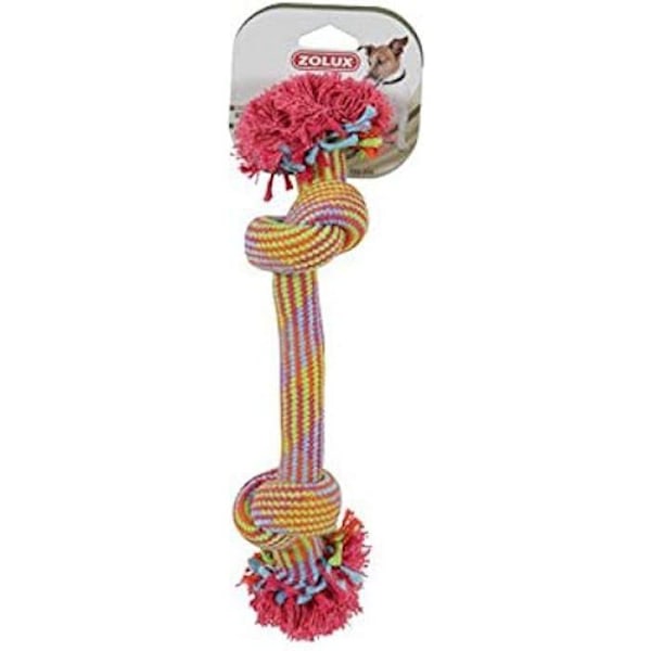Hundleksak Rep - ZOLUX - 30 cm - Flerfärgad - Bomull och Polyester - Munhygien