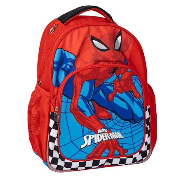 Børnerygsæk - Cerda - Marvel Spiderman - Farverig - Modstandsdygtig - Til folkeskolen Röd