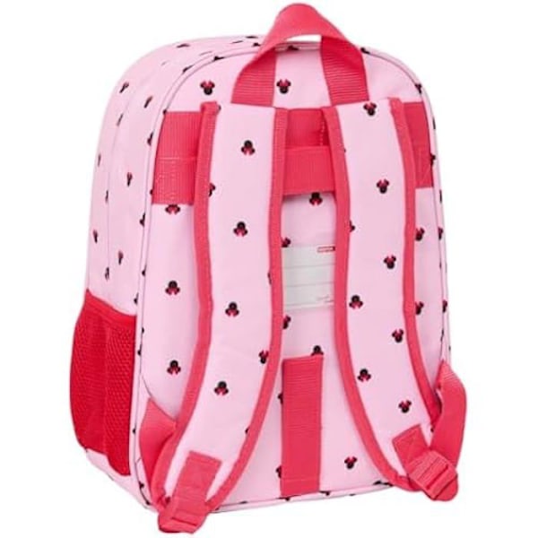 Reppu - SAFTA - Minnie Mouse - Sovitettavissa vaunuun - Helppo puhdistaa - Vaaleanpunainen