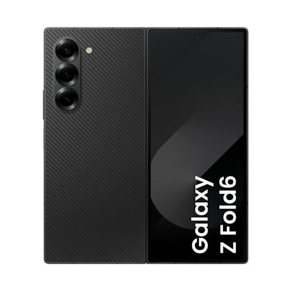 Samsung Galaxy Z Fold6 5G 12 Go/512 Go Musta (Crafted Black) Kaksois-SIM
