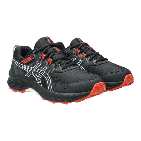 Løbesko - ASICS - Pre Venture 9 GS - Sort - Barn - Unisex Sort 40