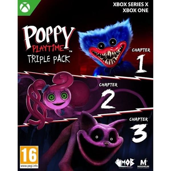 Poppy Playtime Triple - Spilpakke Xbox Series X Flerfärgad
