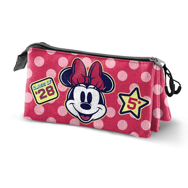Trousse Triple - Disney Minnie Mouse Klass - Rosa - One Size Rosa