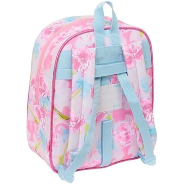 Barnryggsäck - SAFTA - BARBIE PAINTERLY - Rosa - Anpassningsbar för vagn - Bekväm