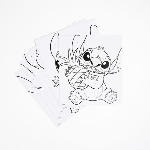 Disney Stitch Maalaus Numeroilla