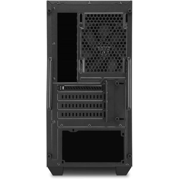 PC-kabinet - Sharkoon - V1000 - Midi Tower - Micro ATX - Ingen strømforsyning - Sort