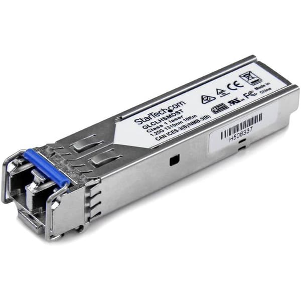 SFP transceiver - StarTech.com - GLC-LH-SMD - Single-mode/Multimode - 1,25 Gb/s - 10 km/550 m