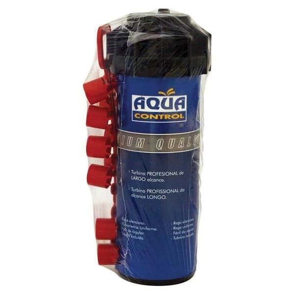 Irrigationsturbin - AQUA CONTROL - Pack med 5 - Farve Sort - Højde 18.7 cm - Diameter 10.5 cm Sort