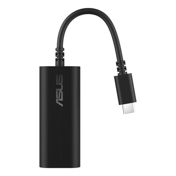 Ethernet-adapteri - ASUS - USB-C2500 V2 - 2.5 Gigabit - USB 3.2 Gen 1 - Musta