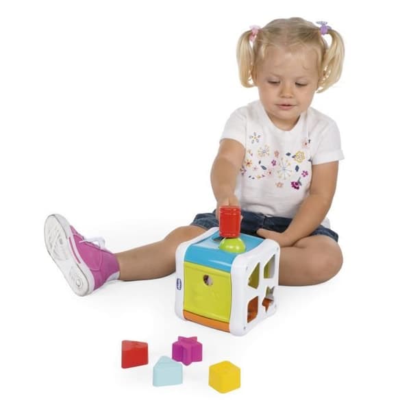 Chicco Smart2Play 2 in 1 Shape Cube Multifarvet