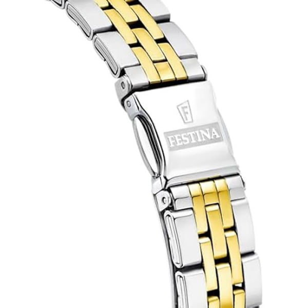 Dameur - FESTINA - F16868/4 - Kasse i rustfrit stål 316L - Armbånd i rustfrit stål - Grøn farve