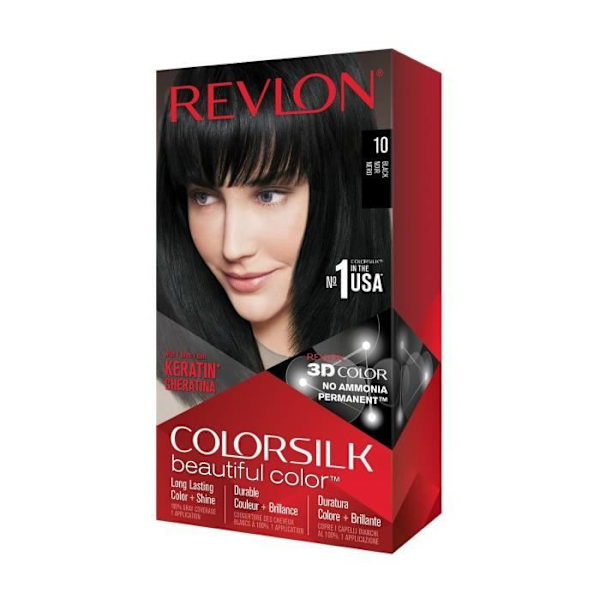 Revlon Colorsilk pysyvä hiusväri nro 10 musta