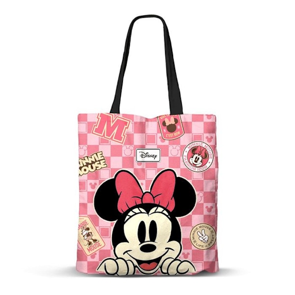 Indkøbstaske - Disney - Minnie Mouse Journey - Lyserød - One Size - Syntetisk Rosa