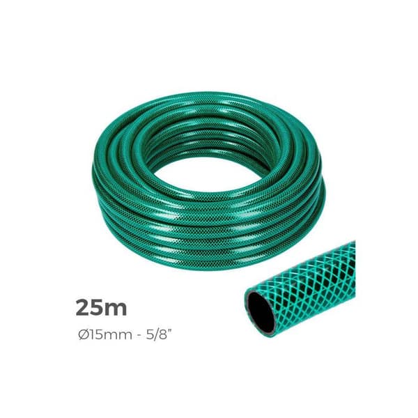 EDM haveslange - Diameter 15 mm - 25 m Grön