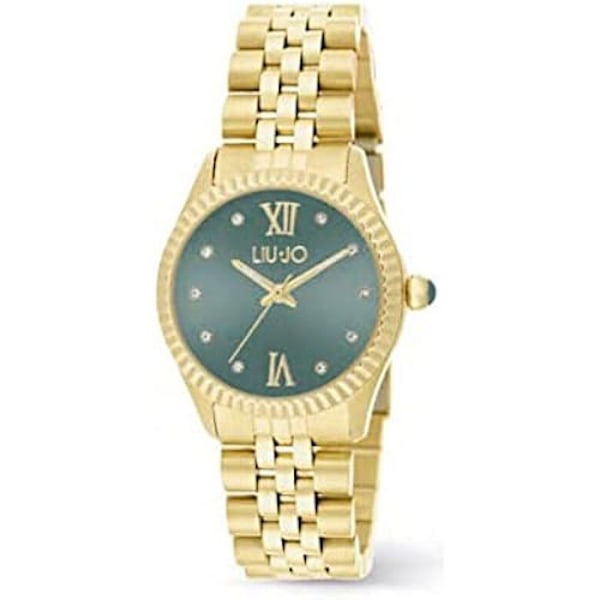 Montre dame Liu Jo Tiny TLJ2136 - Stål - Grøn - 5 ATM - Miyota 2035 Pengar