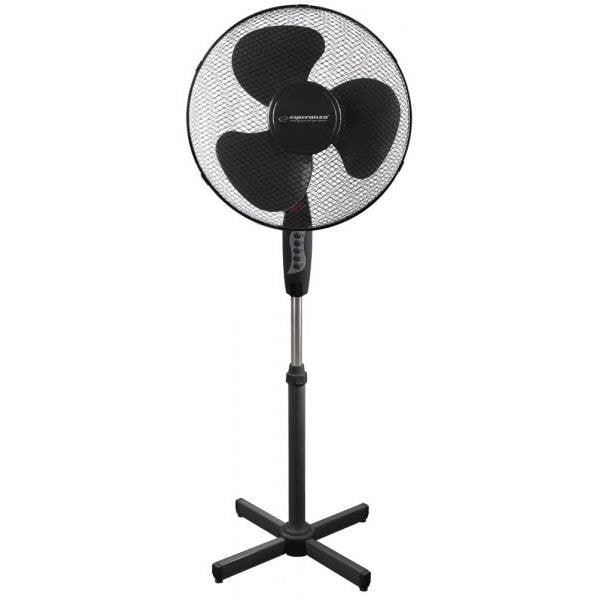 Esperanza Standvifte 50 W, Ø 40 cm, Sort - EHF001KK