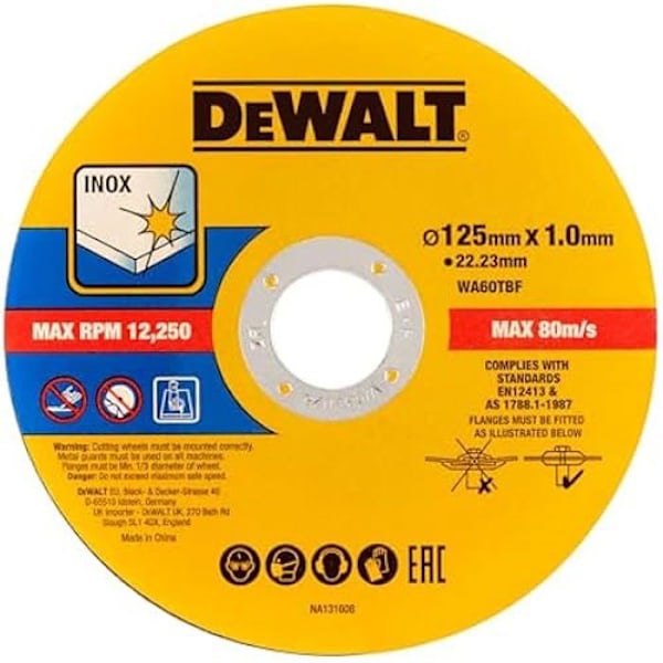 Dewalt - Box med 50 slipskivor