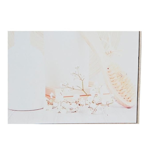 nøgleskab 8424001797233 46 x 6 x 32 cm beige 2 enheder mdf træ - Farve: NATURAL