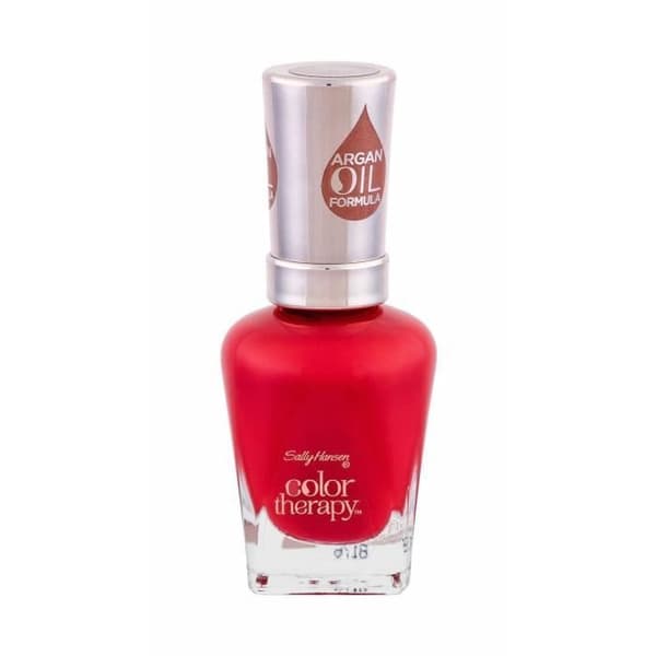 Neglelak - Sally Hansen - Farveterapi - Rød - Arganoliebehandling Rød