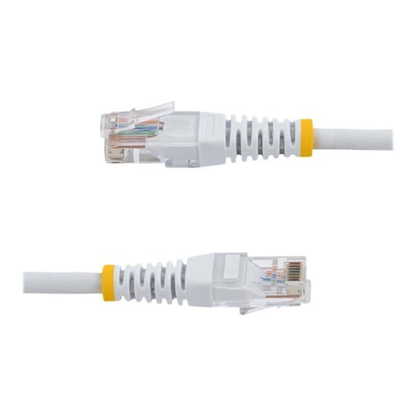 UTP Cat5e forbindelseskabel - STARTECH - 15 m - RJ45 Han - Hvid - Guldbelagte stik