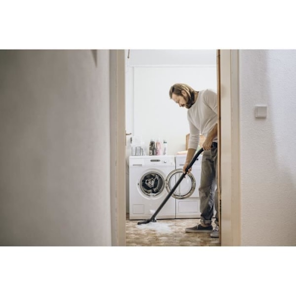 Aspirator til vand og støv KARCHER WD 5 S V-25/5/22 - Rustfrit stål beholder 25 L - 1100W (Blæsefunktion)