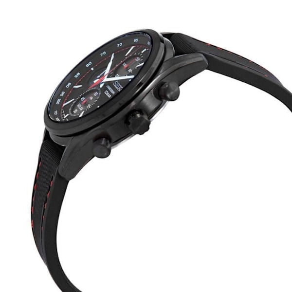 Ur - Seiko - SSC777P1 - Solcelle - Rustfrit stål - Sporty Svart