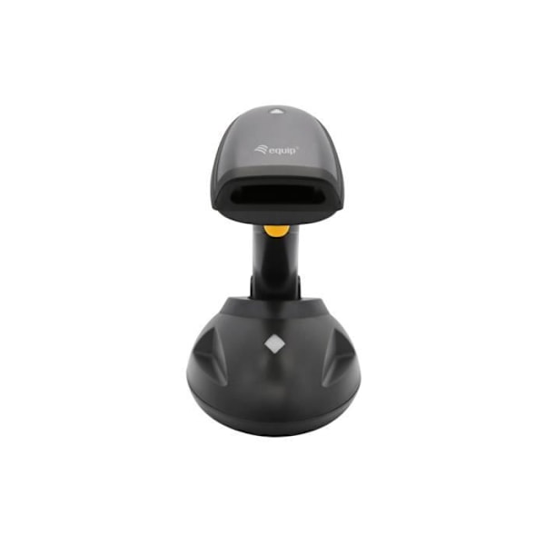 Udstyr Bærbar 1D/2D Trådløs Stregkodescanner Sort - LED Scanner