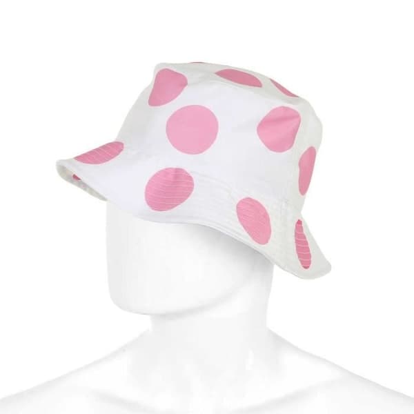 Hættebucket - KARACTER MANIA - Dots - Barn - Pink - Efterår/Vinter Rose