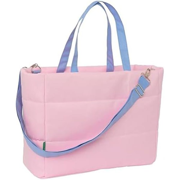 Safta Benetton Pink 14,1" kannettavan tietokoneen laukku taskulla - Lapsi - Pinkki - Synteettinen Rosa