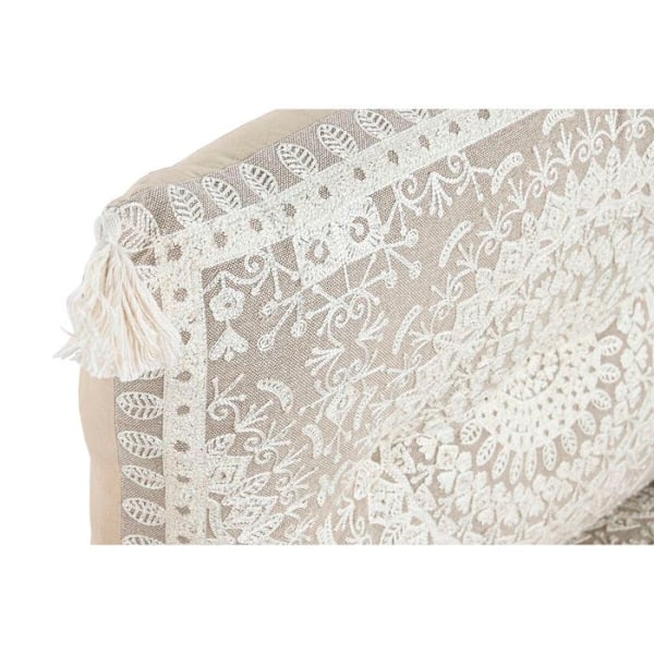 Tuoli - DKD Home Decor - Beige - Puuvilla - 1 paikka - Nykyajan muotoilu vit/beige