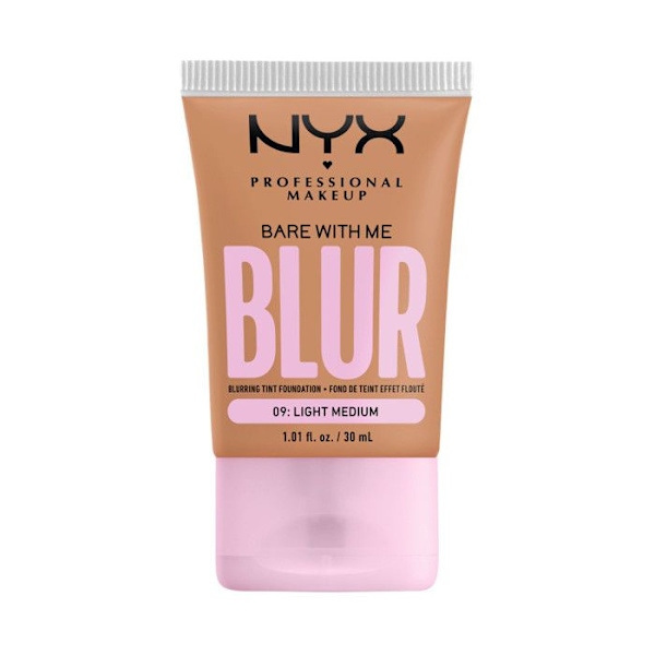 Meikkivoide - NYX Professional Makeup - Bare With Me - VAALENTAMAA - Vegaani - 12 tuntia kosteutusta LJUS MEDIUM