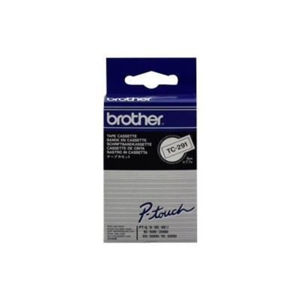 BROTHER P-TOUCH TC-291 etiketttejp - 9 mm