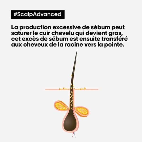 L'Oréal Scalp Advanced Anti-Greasy Dermo-Purifying Shampoo 500 ml