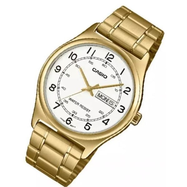 Ur - MTP - V006G-7B - Elegant design - Vandtæt - Præcis kvarts