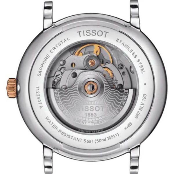Tissot Watch - Herr - T1224072203101 - Rostfritt stål - Flerfärgad - 40mm - 5 bar Flerfärgad