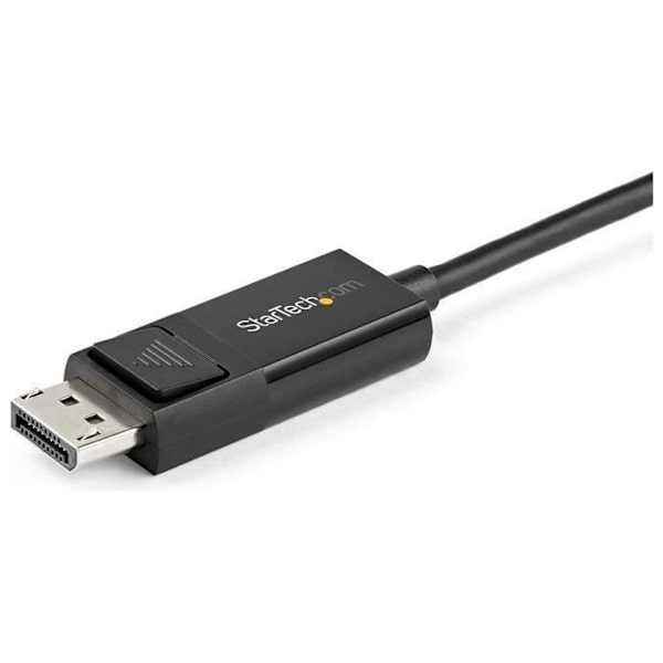 StarTech.com USB C til DisplayPort 1.2 4K 60Hz-kabel, 1m - Tovejs DP til USB-C eller USB-C til DP videoadapterkabel Rev.