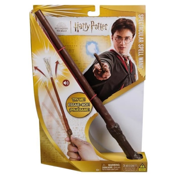 SPIN MASTER MAGISK BAGUETT SPECTAKULÄR Wizarding World Flerfärgad