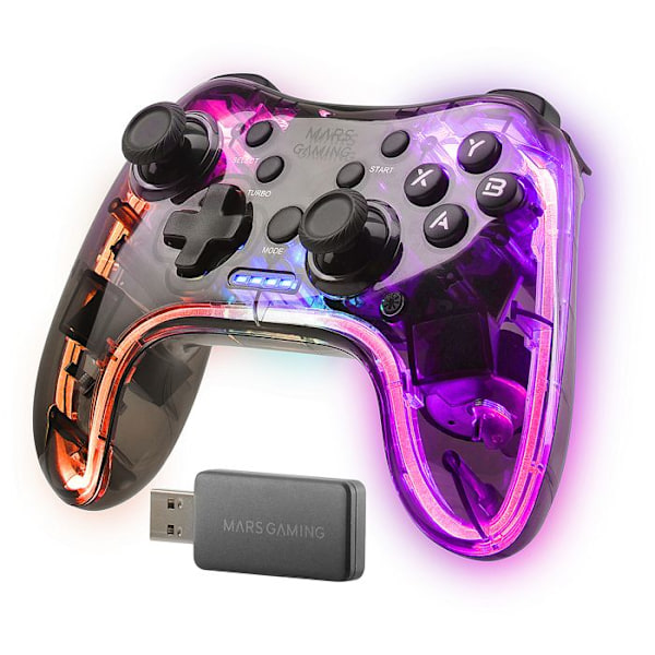 MARS GAMING Spilcontroller san Transparent