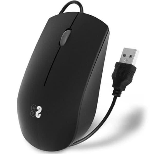Souris - SUBBLIM - Erhverv - Ergonomisk - Kablet - 1200 DPI