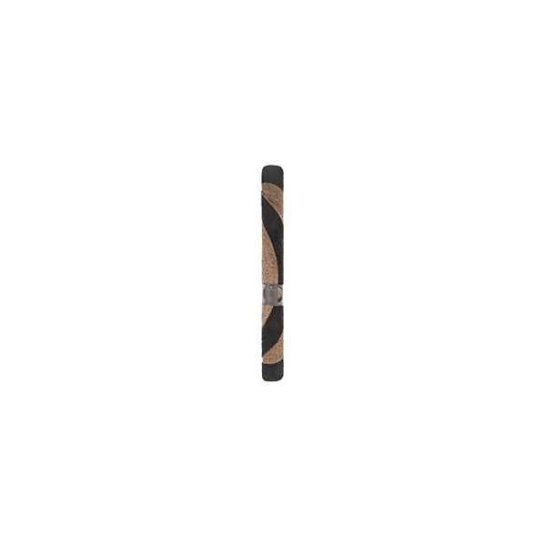 Tæppe "Mood" bicolor - 120 cm - Polyester - Beigefarvet Svart