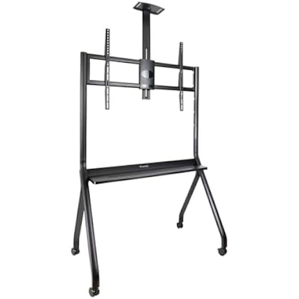 Gulvstativ på hjul - TOOQ - FS20208M-B - Skærme 55" til 100" - Kapacitet 120 kg - Sort finish Sort