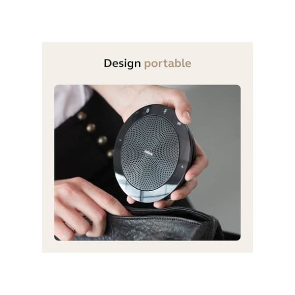 Bluetooth højttaler - Jabra - Speak 510 - Lydkonference - Genopladelig - 360°