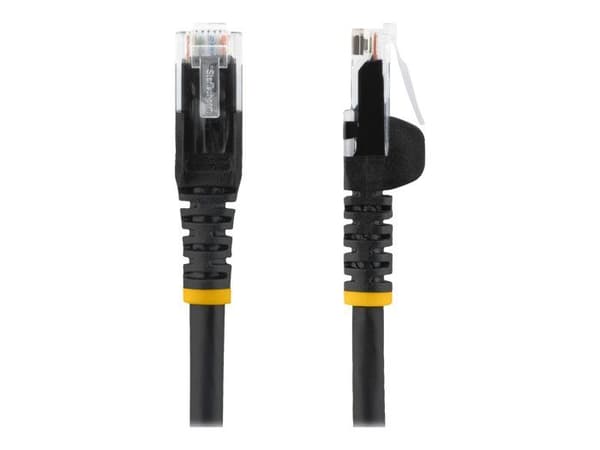 CAT6 Ethernet-kaapeli - StarTech - N6LPATCH3MBK - 3m - 10 GbE - LSZH Musta
