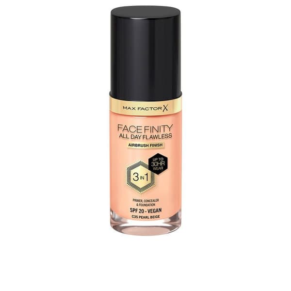 FACEFINITY 3IN1 primer, korrektor & foundation #35-beige perle 30 ml