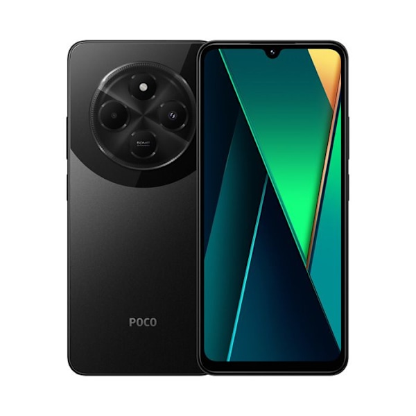 Xiaomi Poco C75 - Smartphone 8+256GB, Sort Sort