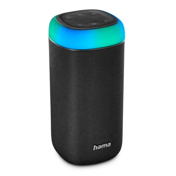 Bluetooth® højtaler "Shine 2.0", beskyttet mod sprøjt, 30 W, sort Sort